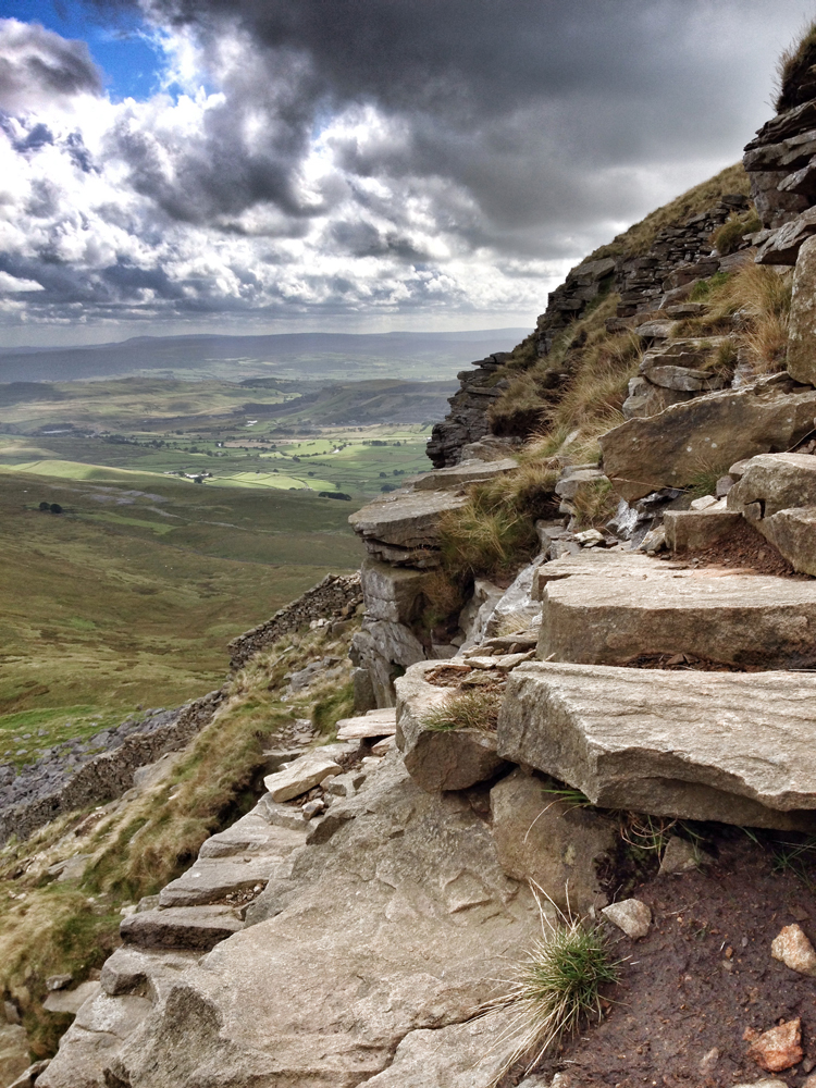 The slow walk on Yorkshire Three Peaks - Pen-y-ghent