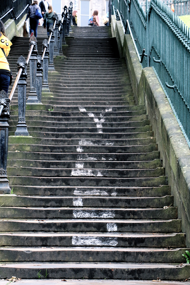The Day before the Vote in Edinburgh