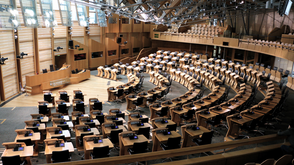The Day before the Vote in Edinburgh