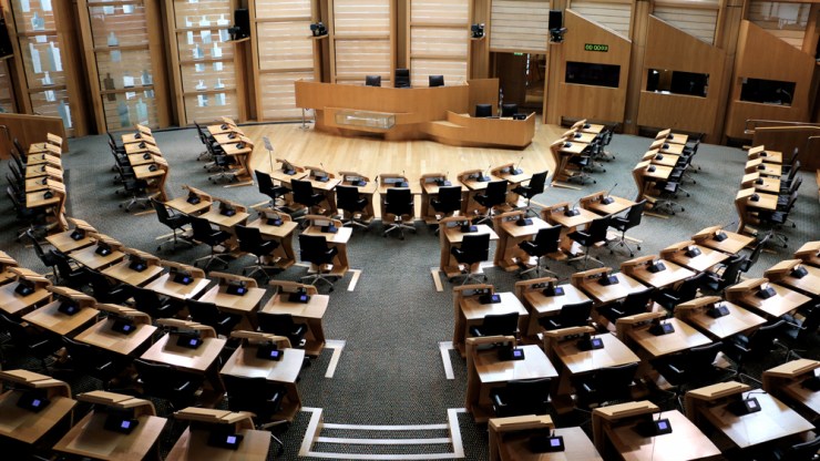 The Day before the Vote in Edinburgh