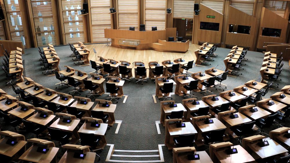 The Day before the Vote in Edinburgh