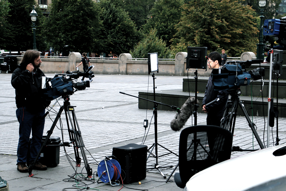 The Day before the Vote in Edinburgh