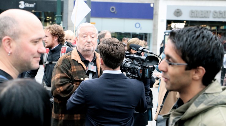 The Day before the Vote in Edinburgh