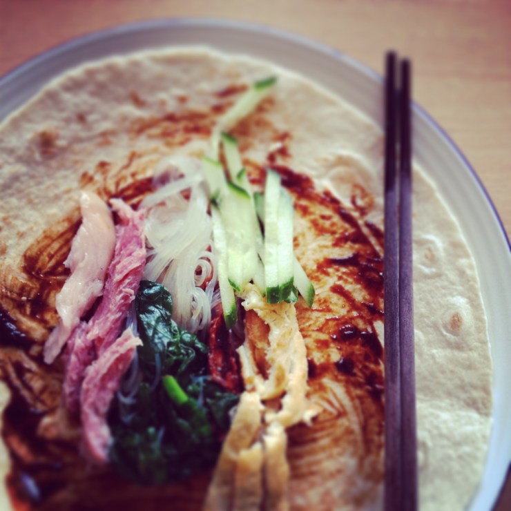 Chinese Spring Wrap on the 4th Day of the Year of Goat