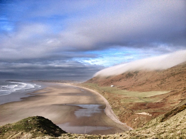 Walking in Wales - Worm's Head in the Gower