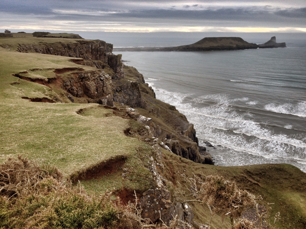Walking in Wales - Worm's Head in the Gower