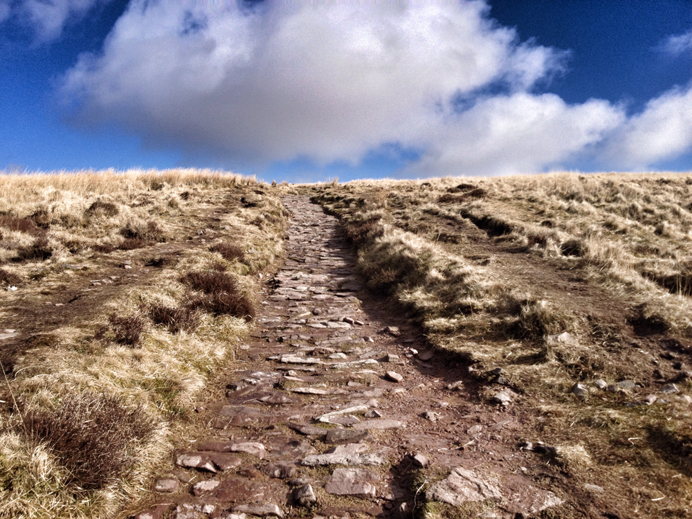 Walking in Wales - Pen y Fan in Brecon Beacons