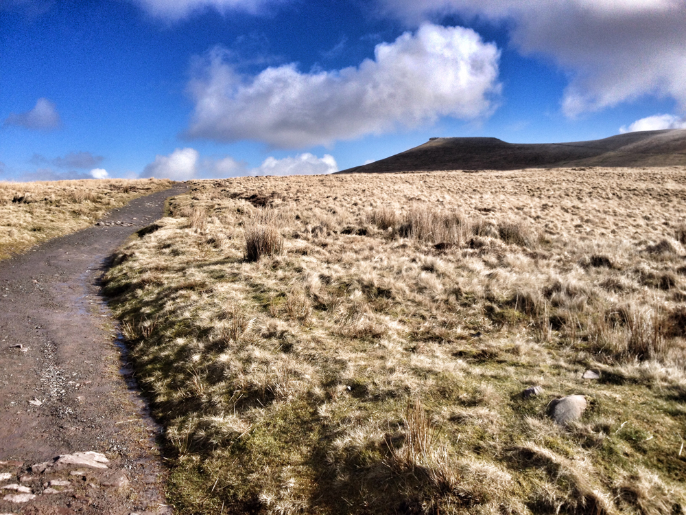Walking in Wales - Pen y Fan in Brecon Beacons
