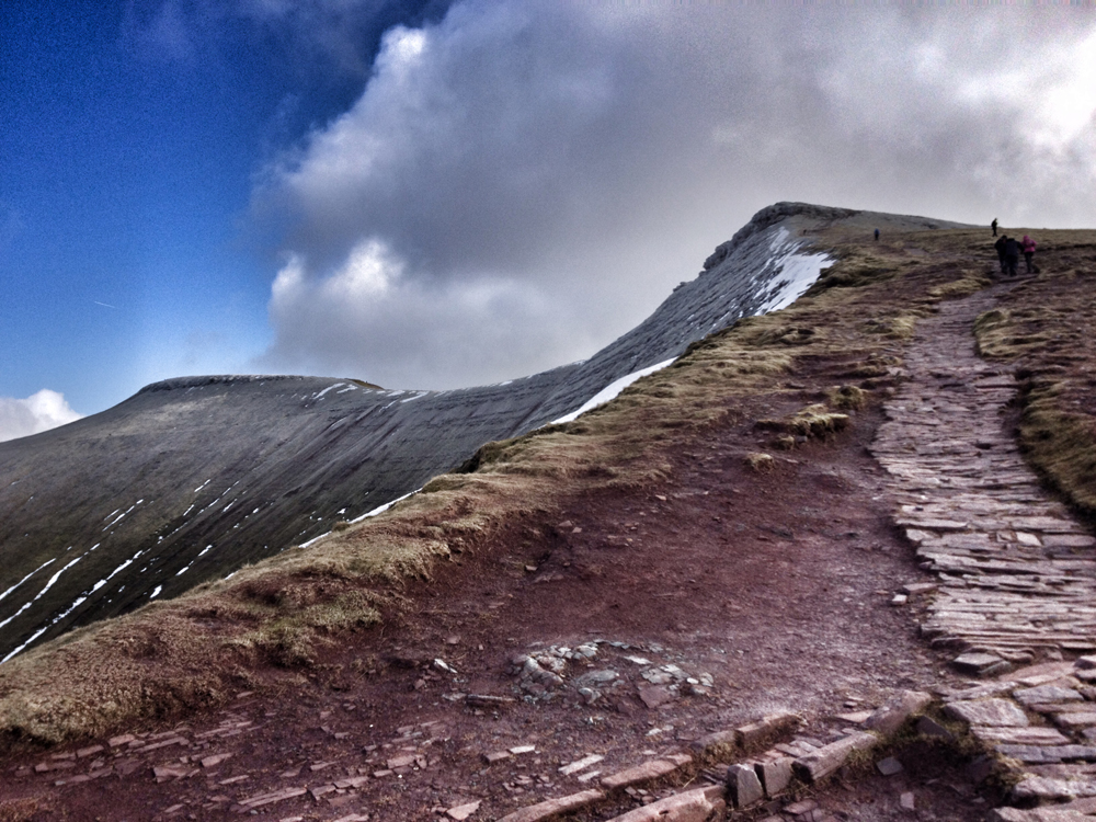 Walking in Wales - Pen y Fan in Brecon Beacons