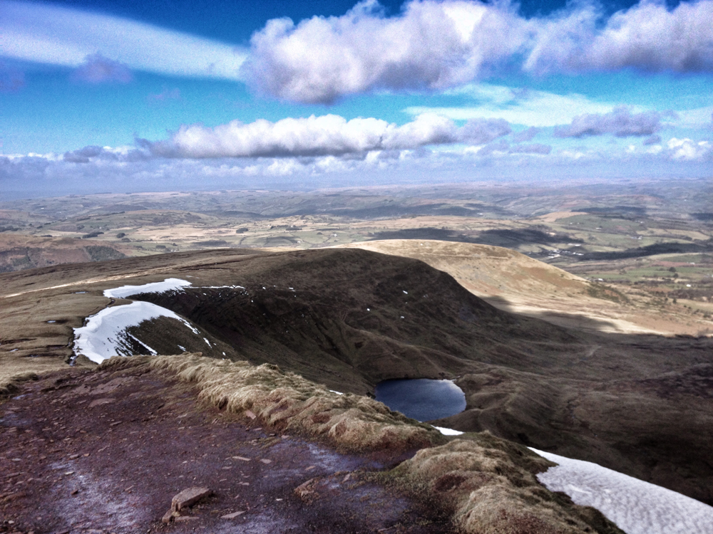 Walking in Wales - Pen y Fan in Brecon Beacons