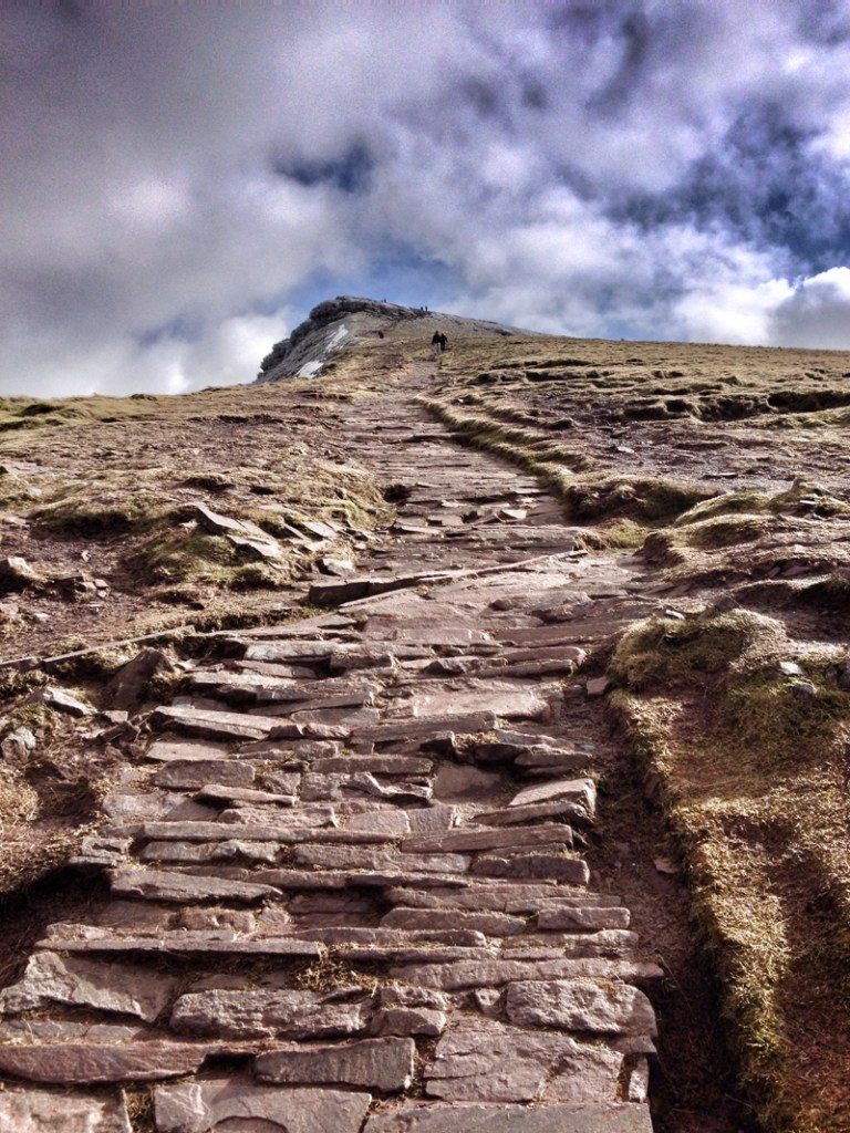 Walking in Wales - Pen y Fan in Brecon Beacons