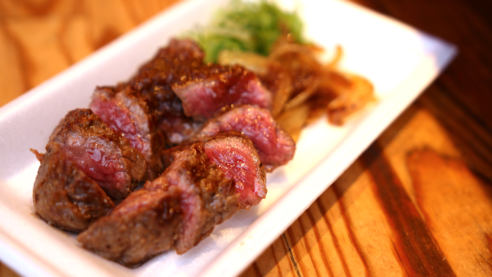 April in Japan - The First (and Only) Bite of Kobe Beef