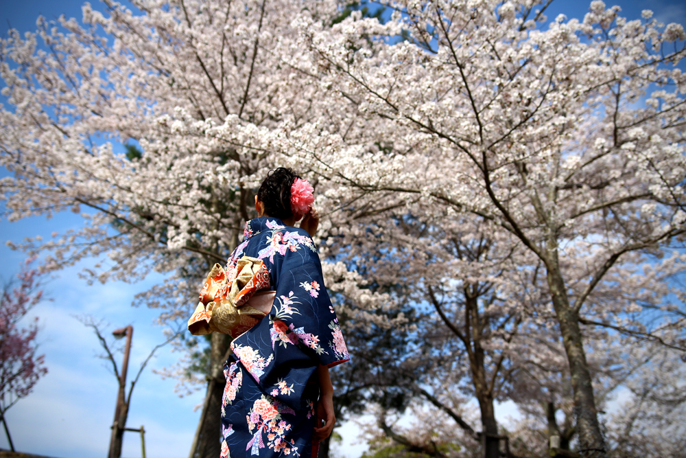 April in Japan