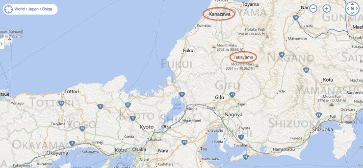 April in Japan - Into the Japanese Alps