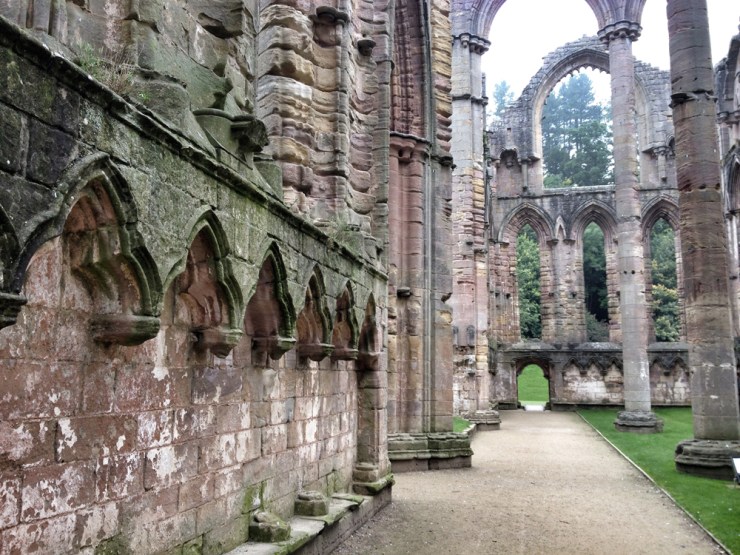 Glimpses of Fountains Abbey