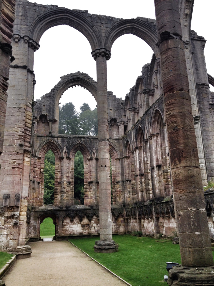 Glimpses of Fountains Abbey